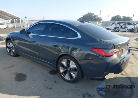 2024 BMW I4 Edrive35 z USA, uszkodzony, nr VIN WBY43AW01RFS99206